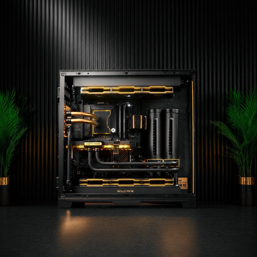 Goldmine — sold custom build by Mancave PC
