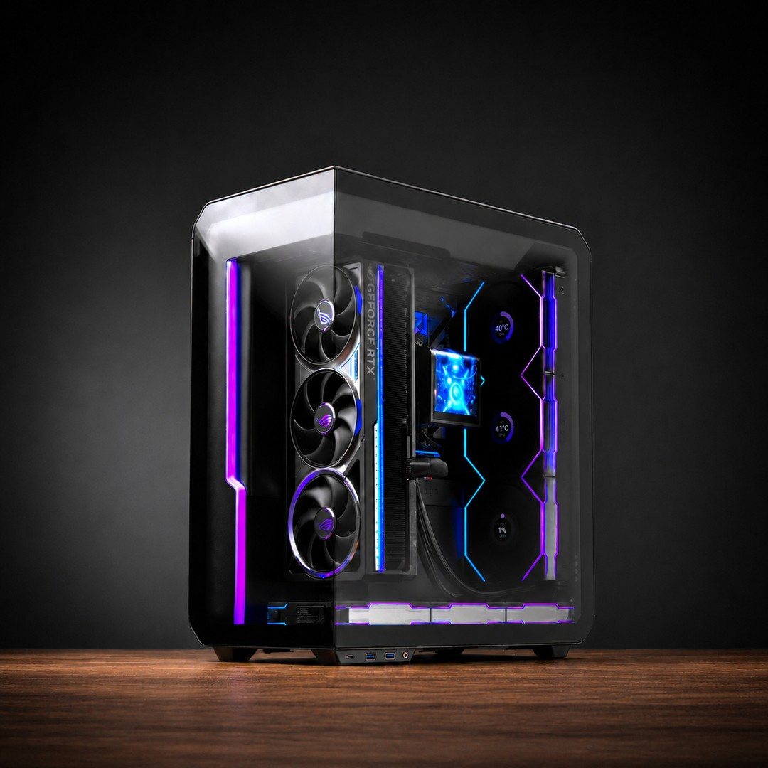 SSUPD White — sold custom build by Mancave PC