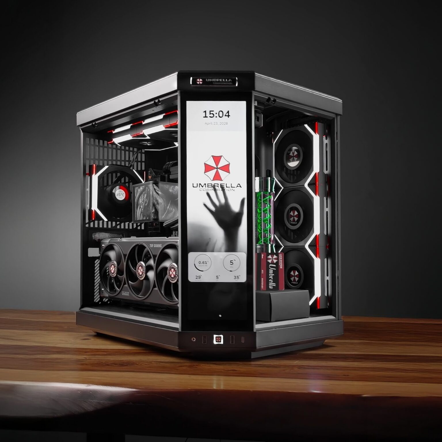 Umbrella V2 — HYTE Y70 Touch Infinite custom gaming PC